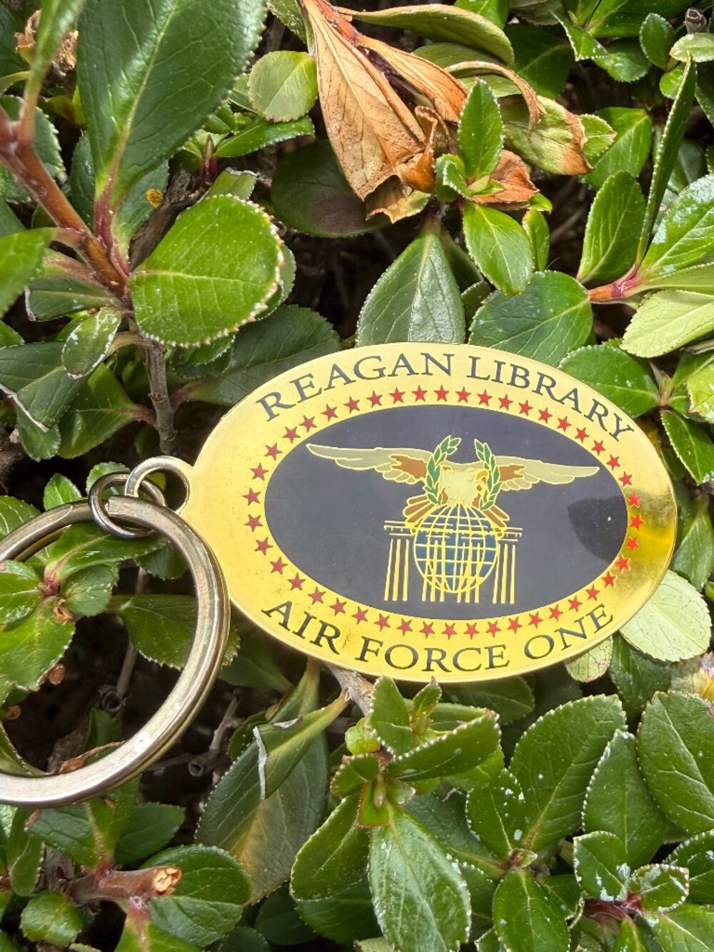 Reagan Library Air Force One Keychain